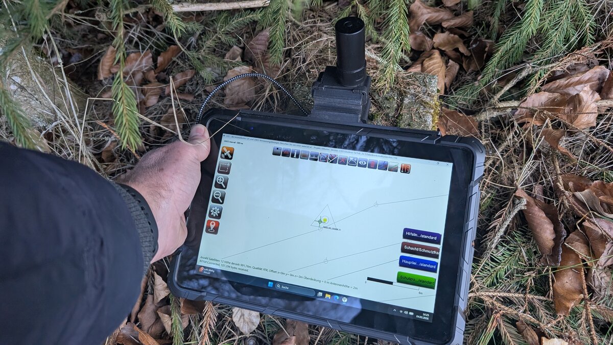 GNSS Position am Punkt