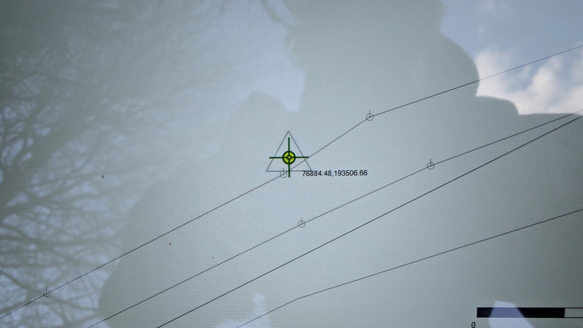 Position nach Kalibrierung